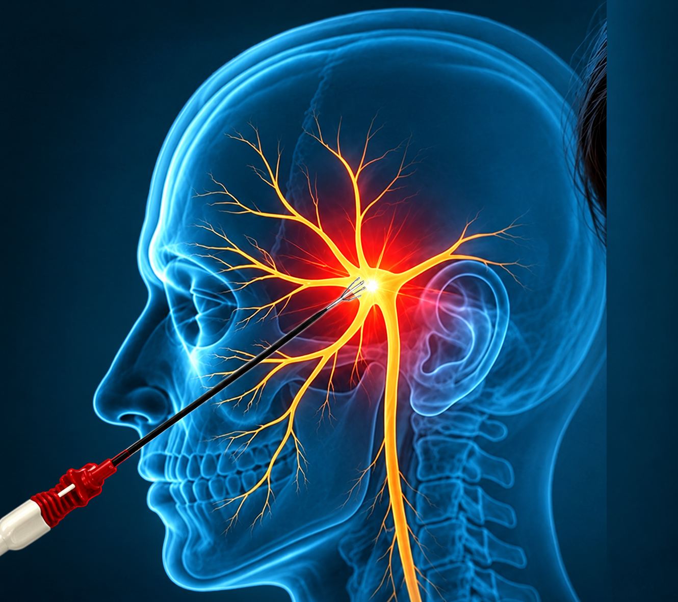 Trigeminal Ganglion Pulsed Radiofrequency and Block